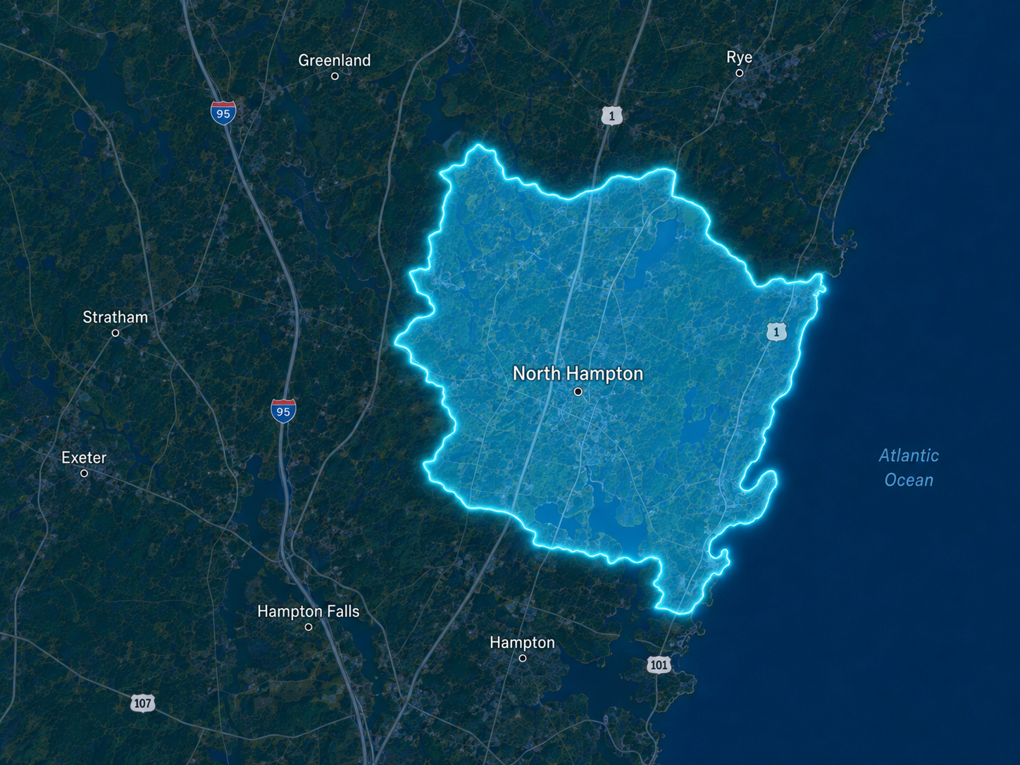 Ductless Brothers mini-split and condenser cleaning service area near North Hampton, New Hampshire